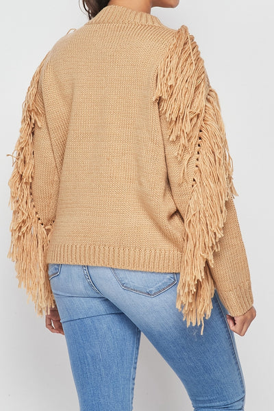 Totally Tasseled Sweater