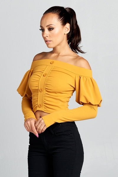 Off The Shoulder Cute & Sassy Top